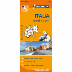 Italy North West Road Map 561