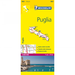 Puglia Regional Italy Map 363