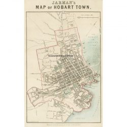 Jarman's Map of Hobart Town
