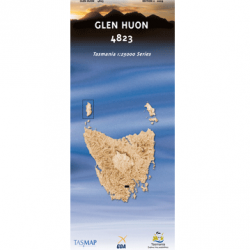 Glen Huon Topographic Map 4823