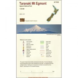 Taranaki Mt Egmont Map