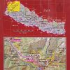 NP110 Far West Nepal Trekking Map - Back Cover