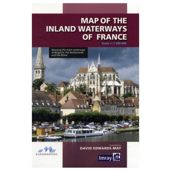 Map of the Inland Waterways of France 9781846234880