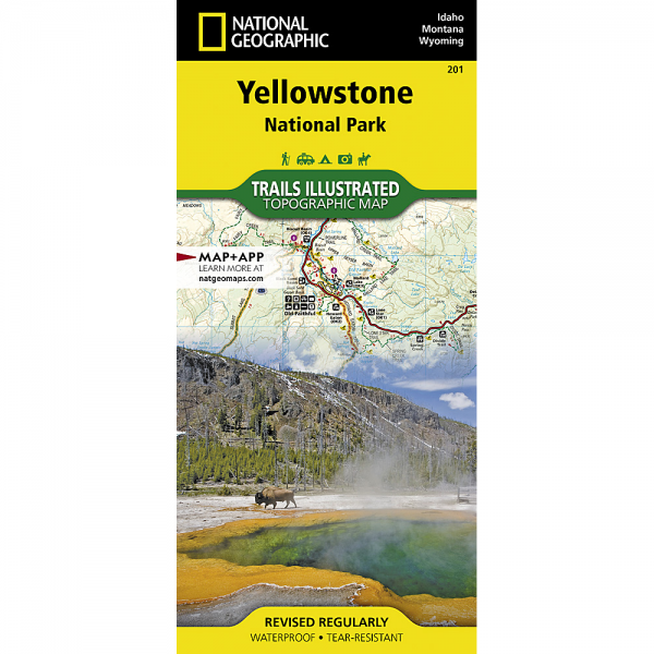 Yellowstone National Park Map