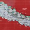 NP106 Manaslu & Ganesh Himals Trekking Map, Nepal - Image 2