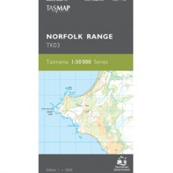 Norfolk Range 1-50k Topo Map TK03