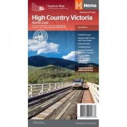 High Country Victoria North East Map