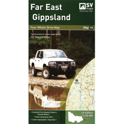 Far East Gippsland 4WD Map