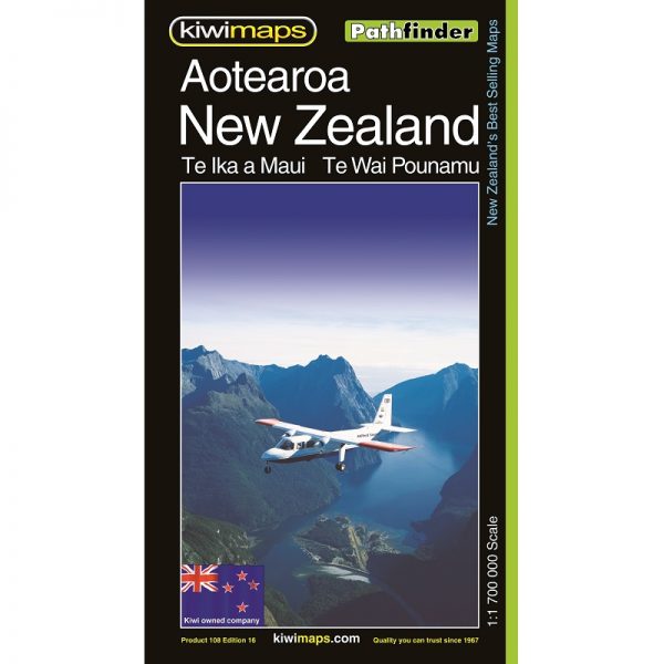 Aotearoa New Zealand Map P108 Cover 9415871000300 E17