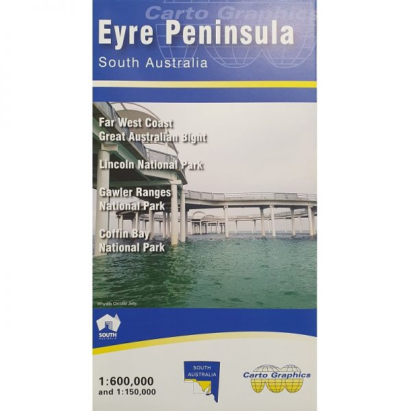 Eyre Peninsula Map 9780957906082