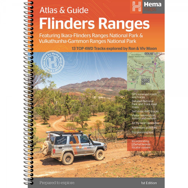 Flinders Ranges Atlas and Guide 9321438001676