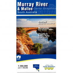 Murray River Mallee Map 9780645154467