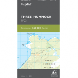 Three Hummock 50k Topo Map TF03