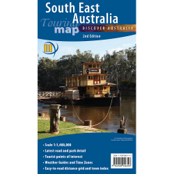 South East Australia Map 9781920958343