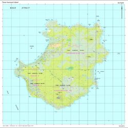 Three Hummock 25k Map