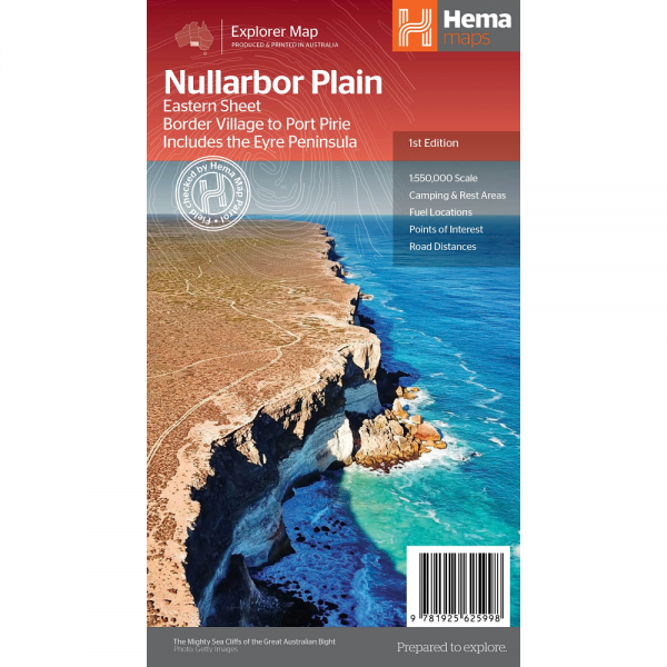 Nullarbor Plain Map Eastern Sheet