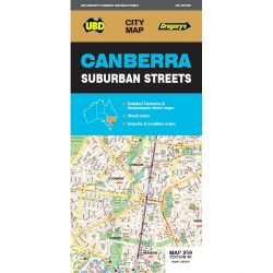 Canberra Suburban Streets Map 259