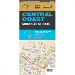 Central Coast Suburban Streets Map 289 15e 9780731932269