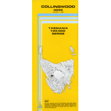 Collingwood 4033 25k Topo Map 