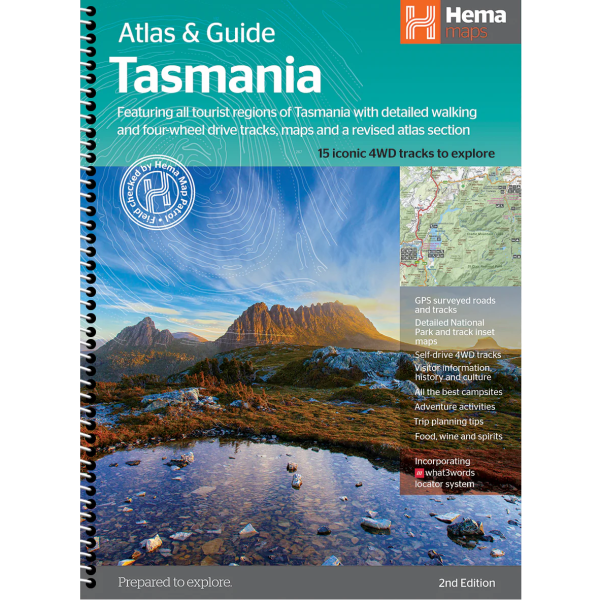 Tasmania Atlas and 4WD Guide - 9321438001973