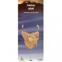 Fingal 5838 25k Topo Map