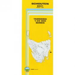 Schouten 6031 25k Topo Map