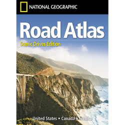 USA Road Atlas Scenic Drives 2021