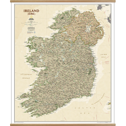 Ireland Executive Wall Map