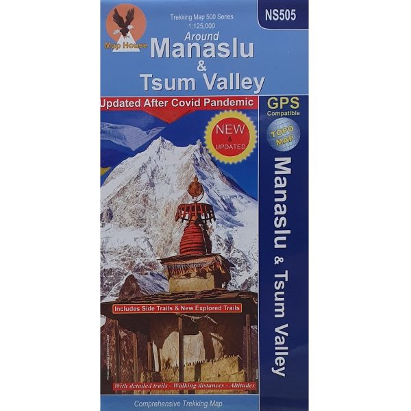 NS505 Manaslu & Tsum Valley Trekking Map 9789937955720