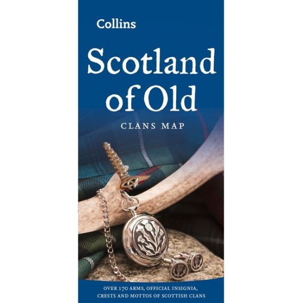 Scotland of Old Clans Map