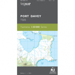 Port Davey 50k Topo Map