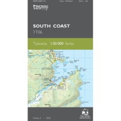 South Coast 50k Topo Map TT06