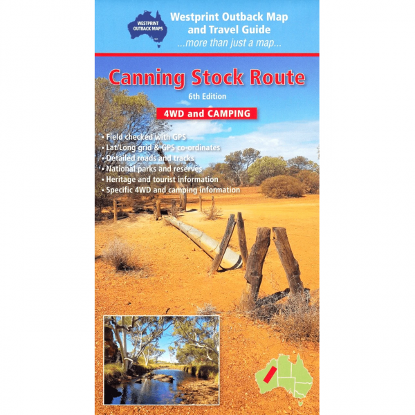 Canning Stock Route Map