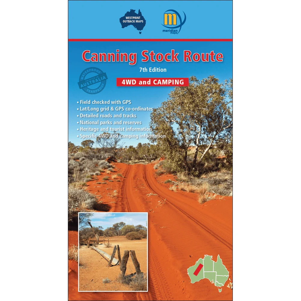 Canning Stock Route Map 9781920958626