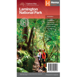 Lamington National Park Map - 9781865005218