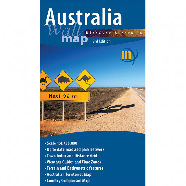 Australia Road Map 9781920958312