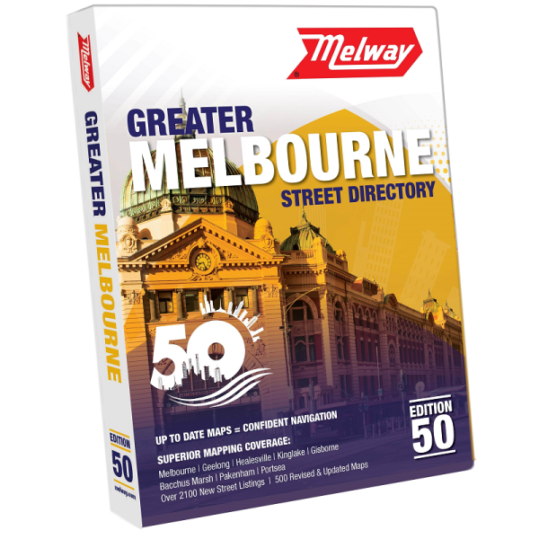 Melway Greater Melbourne Street Directory 50e