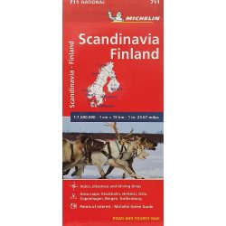 Scandinavia & Finland Road Map 9782067170483