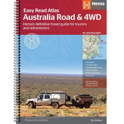 Australia Easy Read Road & 4WD Atlas