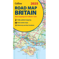 Collins Britain Road Map 2025