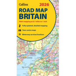 Collins Road Map Britain 2026 - 9780008719258