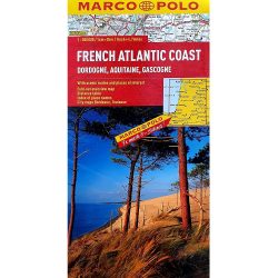 France Atlantic Coast Map 9783829767644
