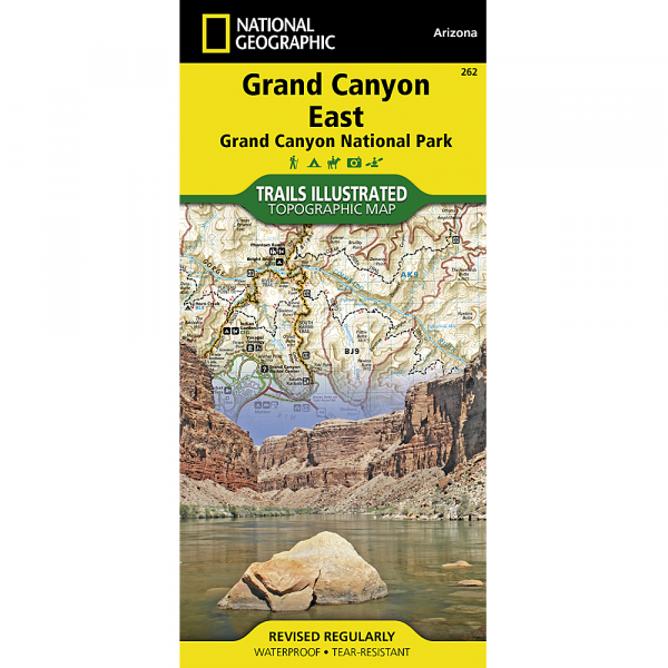 Grand Canyon East Trails Illustrated Map