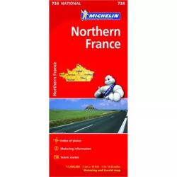 Northern France Road Map 724