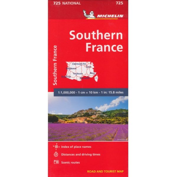 Southern France Map 725