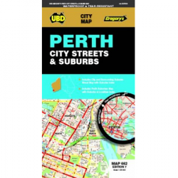 Perth City Streets & Suburbs Map 662