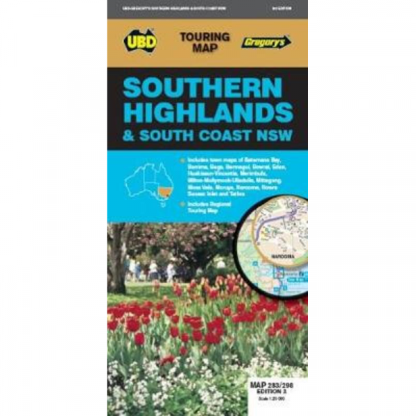 Southern Highlands & South Coast Map 283/298