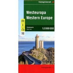 Western Europe Road Map 9783707921885