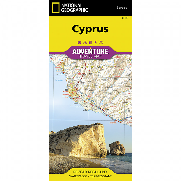 Cyprus Adventure Travel Map