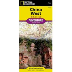 China West 3009 Adventure Travel Map